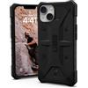 Urban Armor Gear UAG Pathfinder Custodia compatibile Apple iPhone 14 / iPhone 13 [Ricarica wireless compatibile, Protezione dalle cadute standard militare, Paraurti ultra sottile] Nero