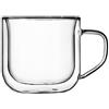 Bormioli Luigi 24 cl - Thermic Glass Tazza Cappuccino in Vetro - Set 2 Pezzi
