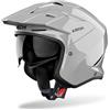 AIROH Casco Jet AIROH KOMBAKT COLOR - (Concrete Grey Gloss)