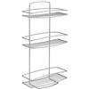 Metaltex Mensola Rettangolare 3 Piani Serie Onda Metaltex