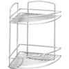Metaltex Mensola Angolare Bagno 2 Piani Onda pt