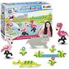 Craze Splash Beadys Flamingo, Perline d'Acqua Colorate a Forma di Fenicotteri e Altri Animali, Kit Artigianale per Bambini Fai da Te, Perline d'Acqua Senza Ferro, 20579
