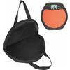 Gsycle Borsa per batteria stupida, borsa per piatti portatile in tessuto Oxford da 14 pollici Borsa per pad per esercitazione Borsa per bacchette Supporto per pad per batteria Set di pad