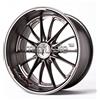 Senza marchio Adesivi Motogp Rim HP4 BMW S1000RR Sicurezza Cerchi Moto Bordo BIANCO NERO