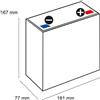 Quality Batteries Batteria di ricambio per APC Back-UPS RBC7 - modulo batteria pronto per la sostituzione