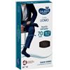 Sauber calze e collant Sauber Pharma Uomo Calza Dryarn 70 Denari Nero Taglia L/xl