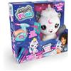 Canal Toys Peluche a forma di unicorno cosmico personalizzabile: decora il tuo peluche, lava e ripeti, fai una domanda al tuo unicorno e rivela la risposta con il corno magico, bianco