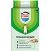 Nexa Lotte Anelli in Legno di cedaro, 4 Anelli, Protezione Naturale per tarme e parassiti con Oli Essenziali per armadi e cassetti, in Attraente Forma Floreale