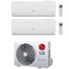 LG CONDIZIONATORE LG DUAL SPLIT WINNER WI-FI INTEGRATO 12000+12000 BTU INVERTER MU2R17.U18 A+++