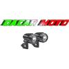 GIVI Coppia proiettori antinebbia omologati universali led alluminio nero S322 GIVI