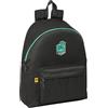 safta KINGS LEAGUE EL Quartiere - Day Pack per bambini, zaino per bambini, qualità e massima resistenza, comodo e versatile, 33 x 15 x 42 cm, colore nero, Nero, Estándar, Casual