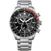 Citizen Orologio Citizen Uomo Of Crono Sport in Acciaio AT2566-88E Of Crono Sport