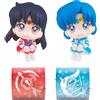 MEGAHOUSE Sailor Moon Cosmos Look Up Pvc Statuas Eternal Sailor Mercury & Eternal Sailor M