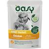 Oasy Umido Gatto Bocconcini Adulto Hairball Pollo 85 g