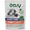 Oasy Umido Gatto Bocconcini Mature/Senior Salmone 85 g
