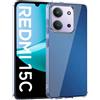 USLIM ULTRA SLIM CUSTODIA TPU SILICONE 0,3MM COVER CASE PER XIAOMI REDMI 15C 4G 5G TRASPARENTE