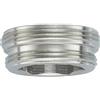 Schläfer 632510 | Adattatore Rubinetto Maschio/Maschio, Filetto Esterno M24x1 e M22x1, Raccordo, Riduttore in Ottone Cromato, Compatibile con Aeratore Neoperl, Guarnizione Inclusa