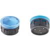 Schläfer 180212|Rompigetto per Rubinetto M22-M24, Adattatore per Rubinetto Perlator DL M22x1 / M24x1, Classe A, 13,5 lit/min, Compatibile con Aeratore Neoperl, Risparmio Acqua, 2 Pezzi