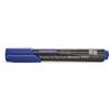 magnetoplan 1228103 - Pennarello per lavagna e lavagna a fogli mobili, 4 pezzi, blu