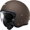 Shoei casco vintage jet J.O2 - Marrone opaco