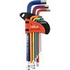 YATO YT-05632 Chiavi a brugola 1,5-10 mm 9 pezzi.