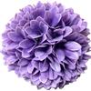 TENAX Dahlia Lilac Bloom Ø 18 cm Lilla, Pianta Artificiale a Forma di Sfera, Fiore Tipo Dalia, Sfera Decorativa per Arredamento Casa e Giardino, Interni ed Esterni