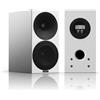 Amphion Helium 510 nero e bianco (confezione da 2) - Diffusore da scaffale, 100 W, Bass-reflex