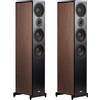 Heco Aurora XT 700 noce (confezione da 2) - Diffusore a colonna, 200 W, Bass-reflex, 4 ohm
