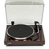 Thorens TD 204 A noce - Giradischi vinile, Manuale, Preamplificatore integrato, MM, Trasmissione a cinghia, 33 giri, 45 giri, Celle incluse