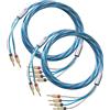Oehlbach Bi-Tech 4 B (2 x 3m) - Cavo per altoparlante o diffusore, assemblato, Compatibile bi-wiring, 4 mm², Banane