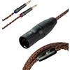 Meze Audio Cavo premium copper PCUHD XLR 4 pin - Cavo di prolunga per cuffie HI-FI