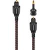 Audioquest Cinnamon ottico 8m - Cavo digitale ottico (fibra), Toslink a toslink, Toslink a mini-jack
