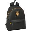safta KINGS LEAGUE ULTIMATE MOSTOLI - Day Pack per bambini, zaino per bambini, qualità e massima resistenza, comodo e versatile, 33 x 15 x 42 cm, colore nero, Nero, Estándar, Casual