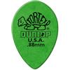 Jim Dunlop 423R.88 Small Tear Drop Green .88Mm