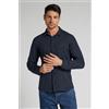 Intimissimi Camicia In Cotone Piquet Blu