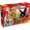 LISCIANI PUZZLE SUPERMAXI 12+12 BING - A SCUOLA!
