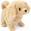 AMI PLUSH Cagnolino labrador peluche interattivo a batteria con osso e suoni