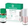 Dermovitamina Micoblock 3in1 Onicomicosi - Soluzione Ungueale Micosi + Smalto Curativo Nude - Tratta e Colora - Smalto Rinforzante Unghie Fragili - Antimicotico Unghie e Piedi - Gel 7 ml + 5 ml