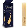 ffalstaff Ance per Sax Contralto Superior con Taglio Francese Durezza 2.5 in Canna Tradizionale Arundo Donax - Smart Pack da 5 pezzi - Ogni Ancia è Sigillata e Sterilizzata Singolarmente