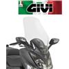GIVI Parabrezza trasparente con paramani SYM Joymax 300 i 2018 2019 D7052ST GIVI