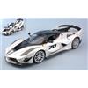 Burago FERRARI FXX-K EVO N.70 WHITE 1:18