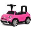 BricoShop24 Macchina Cavalcabile per Bambini Fiat 500X Rosa Primi Passi con Suoni