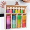 Arcobaleno Matching Building Blocks Giocattolo educativo per bambini