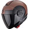 Scorpion Casco Moto Jet Scorpion EXO-CITY II SHEER Marrone Nero Opaco