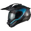Nexx Casco Moto integrale Adventure Nexx X.RALLY Yuma Grigio Blu