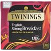 SHESTORE24 Strong English Breakfast Tè nero inglese forte Tè nero dall'Inghilterra 80 bustine di tè - Importato da Shestore24