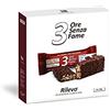 Rilevo- 6 Confezioni Singole di Barrette Spezzafame- 3 ore Senza Fame Barretta Naturale con Semi,Cereali ricoperte di cioccolato fondente (6x30 gr)