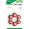 LEBEZ BLISTER 12 MAGNETI MR-20 ROSSO DIAM.20MM