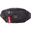 Alpha Industries Unisex Crew Waist Bag Black Camo One Size