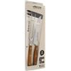 Arcos Serie Nordika - Set 2 Utensili da Barbecue (Coltello Barbecue + Forchettone) - Acciaio Inossidabile Nitrum - Manico in Legno Ovengkol FSC Naturale al 100% - Confezione Riciclata al 100%